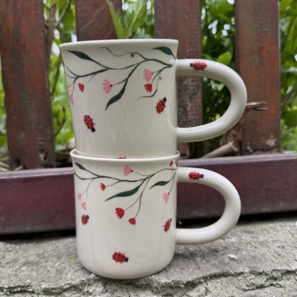 kubek biedronka rose 400ml