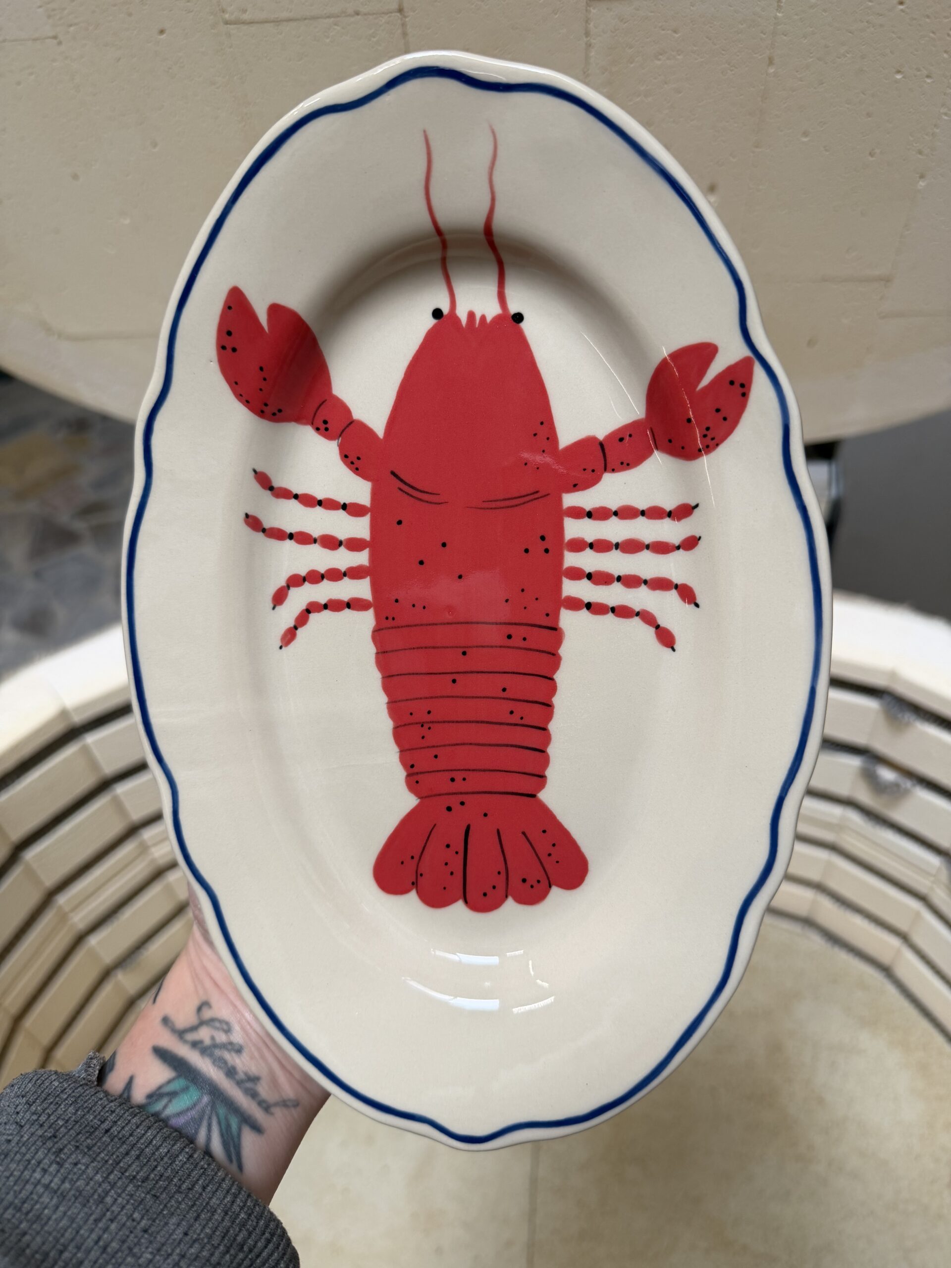 półmisek Rak Remigiusz 26cm - obrazek 2