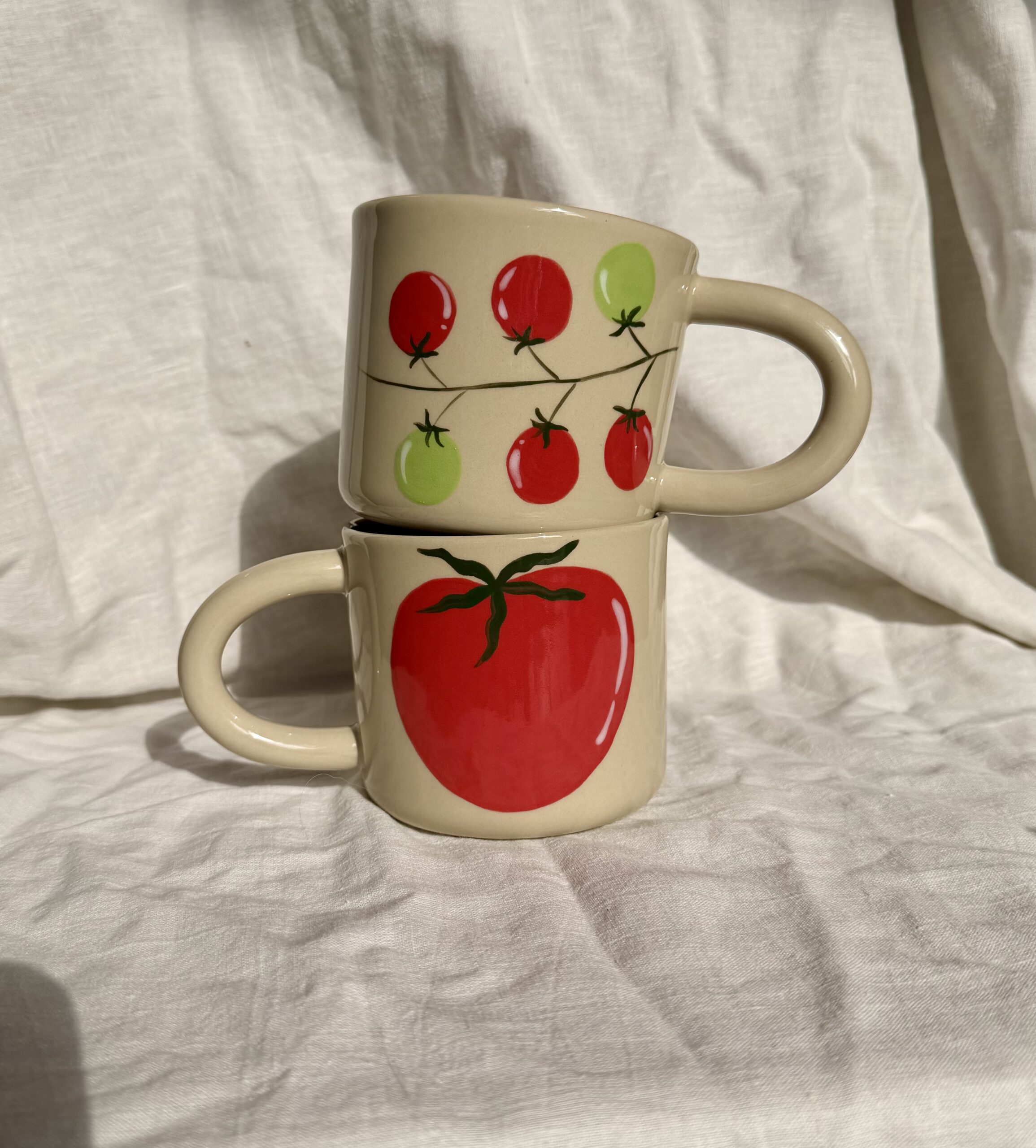 kubek 500ml pomidory od Klusi - obrazek 2